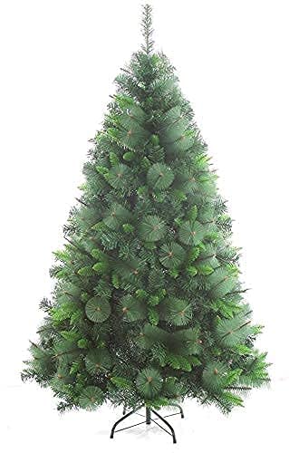 Weihnachtsbaum Klassische Weihnachtskiefer, Premium-Fichten-Klappbaum, Metallständer, umweltfreundlich, unbeleuchtet, für Weihnachtsdekoration (Farbe: Grün, Größe: 5 Fuß (150 cm)) (4 Fuß (120 cm)) (4 von SCWZZWSY