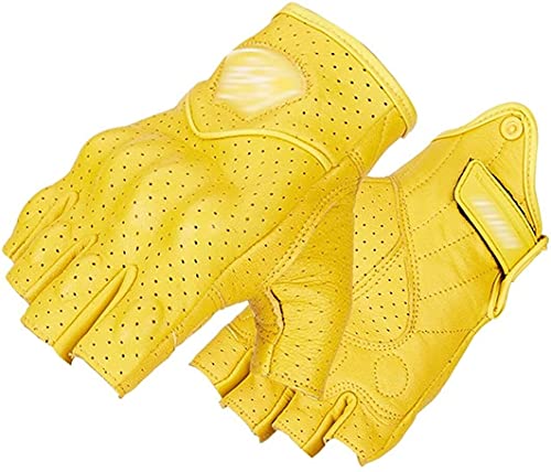 SDAAD Halbfinger-Handschuhe, Sporthandschuhe, Halbfinger-Fahrradhandschuhe Halbfinger-Fahrradhandschuhe Anti-Drop-Handschuhe Knight Riding Motorradrennen Kurz(XX-Large) von SDAAD