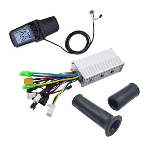 Ebike-Controller, bürstenloser Controller-Kit mit LCD-Display, LCD-Messgerät for Elektrofahrräder, LCD-Geschwindigkeitsanzeige, 500-W-Bürstenloser Controller for Elektrofahrräder for Elektrofahrradsys von SDAZHX