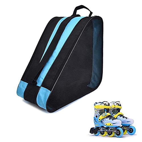 Qanye Rollschuh Tasche Kinder, Tasche für Inliner, Unisex Skate Bag, mit Griff und Verstellbarem Schultergurt, zum Aufbewahren von Schlittschuhen Qanye Rollschuh Tasche Kinder, Tasche für Inliner, Unisex Skate Bag, mit Griff und Verstellbarem Schultergurt, zum Aufbewahren von Schlittschuhen von Qanye