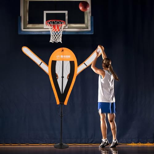 SDFVSDF Basketball Dummy Tragbare Basketball-Verteidigerpuppe, Menschenwandhindernisse mit Abnehmbaren Armen, Verstellbare Verteidigungspuppe zum Dribbeln, Schießen und Passen (Color : 1PC) von SDFVSDF