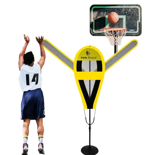 SDFVSDF Basketball Dummy Trainingspuppe für Basketball, Leichte Wurftrainerpuppe mit Höhenverstellbaren Stahlstangen, Fußball- und Football-Verteidiger-Übungspuppe (Color : 2pcs) von SDFVSDF