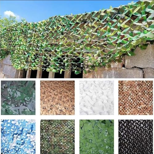 SDLLG 2023 Verdicktes 210D Tarnnetz Camouflage net Sichtschutznetz Sonnenschutznetze Sonnensegel 4x6m -Grün-B Partydekoration Autoplanen Camping Tarnung Sonnenschutz Netz Sichtschutznetz SDLLG 2023 Verdicktes 210D Tarnnetz Camouflage net Sichtschutznetz Sonnenschutznetze Sonnensegel 4x6m -Grün-B Partydekoration Autoplanen Camping Tarnung Sonnenschutz Netz Sichtschutznetz von SDLLG