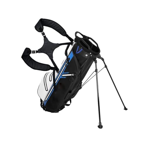 Golf-Standtasche, 4-Wege-Unterteilungen, Golfschlägertaschen, Golf-Standtasche, leicht zu tragen, platzsparend/leicht zu reinigen(C) von SDTOOP