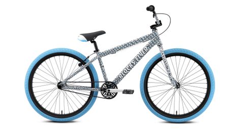 wheelie bike se bikes blocks flyer 26   blau weis von SE Bikes