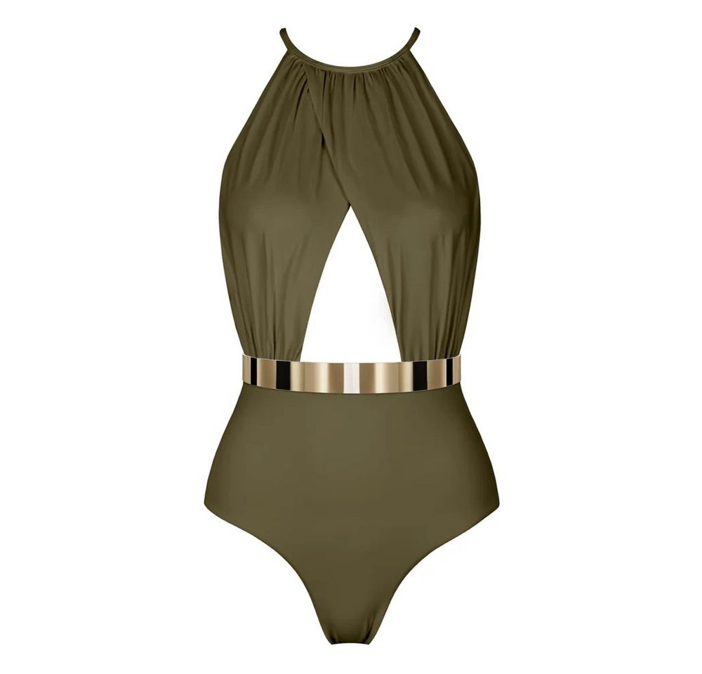 SEA ME SWIM Badeanzug BARBADOS Studio Edition Swimsuit - alcaparra von SEA ME SWIM