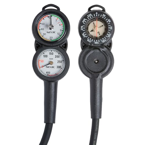 Seac SUB - 0600012000000A/396 : Konsole MIT Barometer, TIEFENMESSER UND TAUCHKOMPASS Seac SUB - 0600012000000A/396 : Konsole MIT Barometer, TIEFENMESSER UND TAUCHKOMPASS von Seac