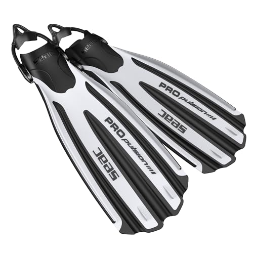 Seac Propulsion S, Taucherflossen, Sling Strap, offenes Fußteil, High Performance (Made in Italy), weiß, 37/39 Seac Propulsion S, Taucherflossen, Sling Strap, offenes Fußteil, High Performance (Made in Italy), weiß, 37/39 von Seac