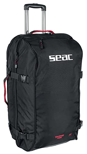 SEAC Equipage 1000 Trolley für Tauchausrüstung, 75x42x38 cm, Schwarz, 140 lt SEAC Equipage 1000 Trolley für Tauchausrüstung, 75x42x38 cm, Schwarz, 140 lt von Seac