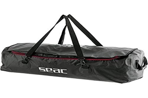 SEAC U-Boot 130 Liter wasserdichte Tasche zum Tauchen und Schnorcheln, perfekt für Lange Flossen 95 x 40 x 30 cm, Schwarz, 130 lt SEAC U-Boot 130 Liter wasserdichte Tasche zum Tauchen und Schnorcheln, perfekt für Lange Flossen 95 x 40 x 30 cm, Schwarz, 130 lt von Seac