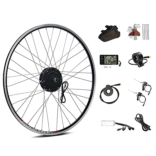 SEASON 28'' E-Bike Umbausatz 36V 350W Brushless Getriebe Hinterrad Nabenmotor, passend für Kassette 8/9/10 Gang, mit LCD Anzeige SEASON 28'' E-Bike Umbausatz 36V 350W Brushless Getriebe Hinterrad Nabenmotor, passend für Kassette 8/9/10 Gang, mit LCD Anzeige von SEASON