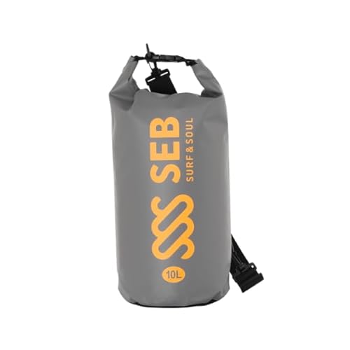 SEB SURF & Soul® Dry Bag 10 Liter, Wasserdichter Drybag, Beutel, Trockenbeutel, Drysack, wasserdichte Tasche 10L von SEB SURF & SOUL