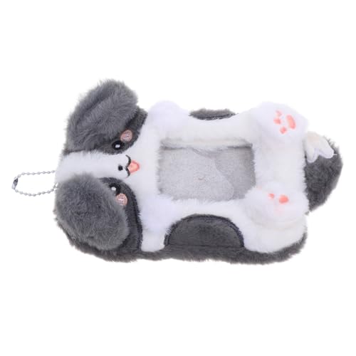 SECFOU Niedlicher Plüsch-kpop-fotokartenhalter Mit Schlüsselanhänger, Cartoon-Tiere, Fotohülle, Ausweis, Bankkredit, Fotokartenhalter, Schutz Für Kpop-enthusiasten Und Kinder SECFOU Niedlicher Plüsch-kpop-fotokartenhalter Mit Schlüsselanhänger, Cartoon-Tiere, Fotohülle, Ausweis, Bankkredit, Fotokartenhalter, Schutz Für Kpop-enthusiasten Und Kinder von SECFOU