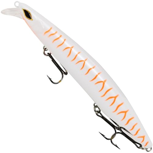 FTM Seika Nightveit Wobbler 140mm 14cm 27g Orange Killer 8900196 Zanderwobbler Wobbler Lauftiefe 0,5-1m FTM Seika Nightveit Wobbler 140mm 14cm 27g Orange Killer 8900196 Zanderwobbler Wobbler Lauftiefe 0,5-1m von Seika Pro