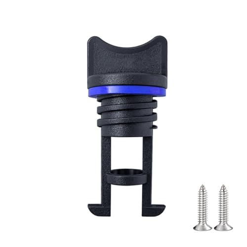 Abflussstopfen mit Schrauben, 25mm Nylon Kajak Ablassschraube Kanu Boot Gewinde Stopfen Ersatz Zubehör [Blau] von SEIWEI