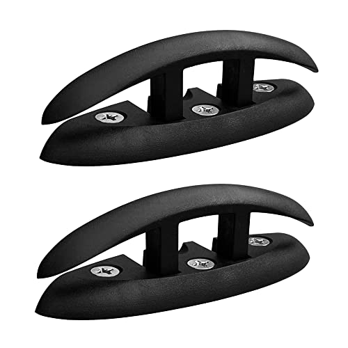 Klapplampe Bootsklampe 5" Klappbare Klampe für Boote mit Verschlüssen, Boat Klapp Bootsklollen, Haken für Boot, Kajak und Dock, 2 Stück Klapplampe Bootsklampe 5" Klappbare Klampe für Boote mit Verschlüssen, Boat Klapp Bootsklollen, Haken für Boot, Kajak und Dock, 2 Stück von SEIWEI