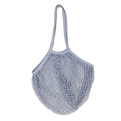 SEIWEI Einkaufsnetz Netze Tasche Kartoffelsack Wiederverwendbar Einkaufstasche für Sandspielzeug, Obst, Gemüse, 1 Stück Grau SEIWEI Einkaufsnetz Netze Tasche Kartoffelsack Wiederverwendbar Einkaufstasche für Sandspielzeug, Obst, Gemüse, 1 Stück Grau von SEIWEI