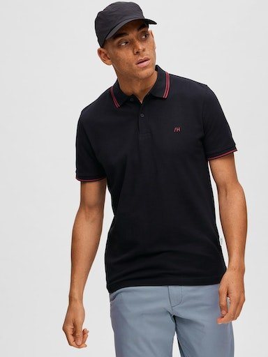 SELECTED HOMME Poloshirt SLHDANTE SPORT SS POLO NOOS von SELECTED HOMME