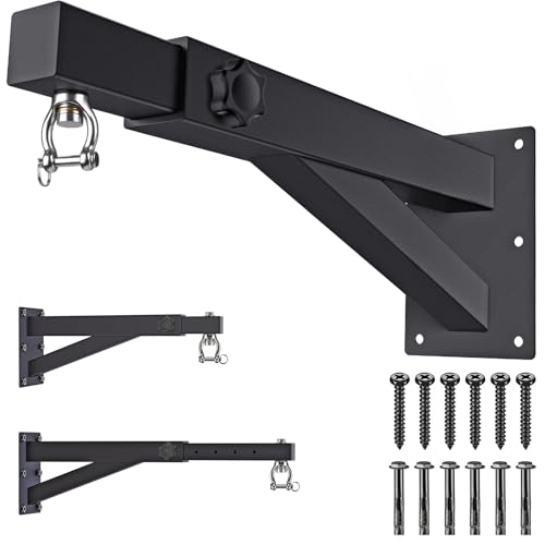 SELEWARE Wandhalterung, robuster Taschenaufhänger, Boxsackhalterung, zum Aufhängen von Boxen, Hardware, robuste Halterung für Boxen, Muay Thai und MMA Training (43,2–63,5 cm, schwere Tasche SELEWARE Wandhalterung, robuster Taschenaufhänger, Boxsackhalterung, zum Aufhängen von Boxen, Hardware, robuste Halterung für Boxen, Muay Thai und MMA Training (43,2–63,5 cm, schwere Tasche von SELEWARE