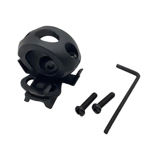 SELiLe Helm-Taschenlampen-Halterung, Taschenlampen-Klemme, Schnellentriegelung, Taschenlampen-Halterung SELiLe Helm-Taschenlampen-Halterung, Taschenlampen-Klemme, Schnellentriegelung, Taschenlampen-Halterung von SELiLe