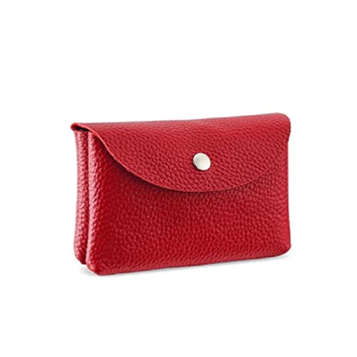 SELiLe Herren Kurze Geldbörse Leder Brieftasche Mode Kreditkartenhalter Münzbörsen Business Brieftasche für Männer Frauen Männer Brieftasche, rot, double layer SELiLe Herren Kurze Geldbörse Leder Brieftasche Mode Kreditkartenhalter Münzbörsen Business Brieftasche für Männer Frauen Männer Brieftasche, rot, double layer von SELiLe