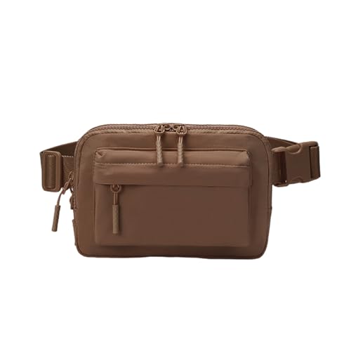 SELiLe Multifunktionale Hüfttasche, Crossbody-Tasche, einfarbig, Brusttasche mit verstellbarem Riemen, wasserabweisend, Gürteltasche für Unisex von SELiLe