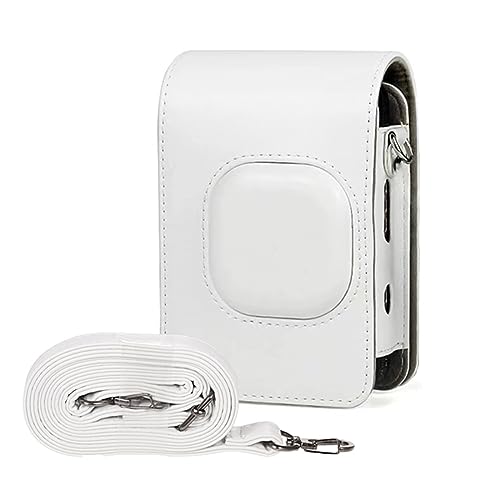SELiLe PU-Leder-Tasche mit Schultergurt für Kamerahalterung, staubdichte Schutztaschen, Kamerataschutz, a von SELiLe
