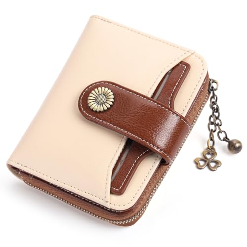 SENDEFN Geldbörse Damen Klein,Geldbeutel Frauen Leder,mit Münzfach Kleines Zipper Brieftasche Kartenhalter mit RFID Blocker SENDEFN Geldbörse Damen Klein,Geldbeutel Frauen Leder,mit Münzfach Kleines Zipper Brieftasche Kartenhalter mit RFID Blocker von SENDEFN