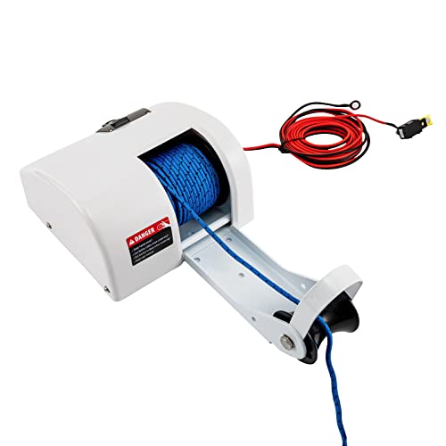 SENDERPICK Salzwasserboot Elektrische Ankerwinde Anker Winde mit Fernbedienung 12V Boot Winch Marine Salzwasser für Anker bis 45LBS SENDERPICK Salzwasserboot Elektrische Ankerwinde Anker Winde mit Fernbedienung 12V Boot Winch Marine Salzwasser für Anker bis 45LBS von SENDERPICK