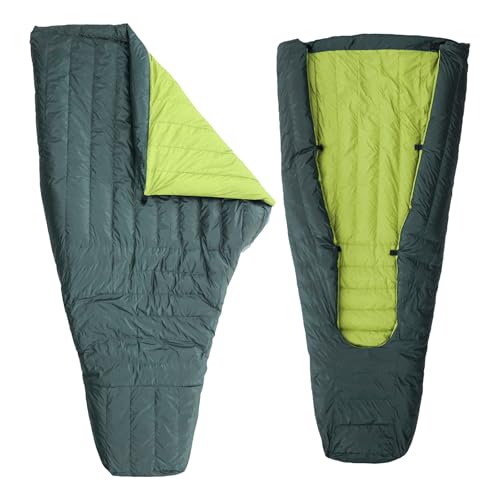 Ultraleichter Schlafsack, Steppdecke, 850 Daunen, Ultraleicht, für Rucksackreisen, Camping, 0,9 kg, wasserdicht bis 20 Grad Ultraleichter Schlafsack, Steppdecke, 850 Daunen, Ultraleicht, für Rucksackreisen, Camping, 0,9 kg, wasserdicht bis 20 Grad von SENSORY4U