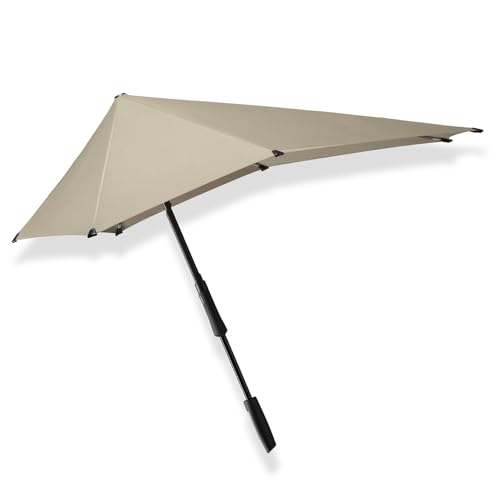 SENZ ° large stick storm umbrella brown rice von SENZ