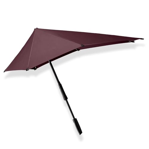 SENZ Großer Stock-Storm-Regenschirm, Aubergine, Aubergine SENZ Großer Stock-Storm-Regenschirm, Aubergine, Aubergine von Senz