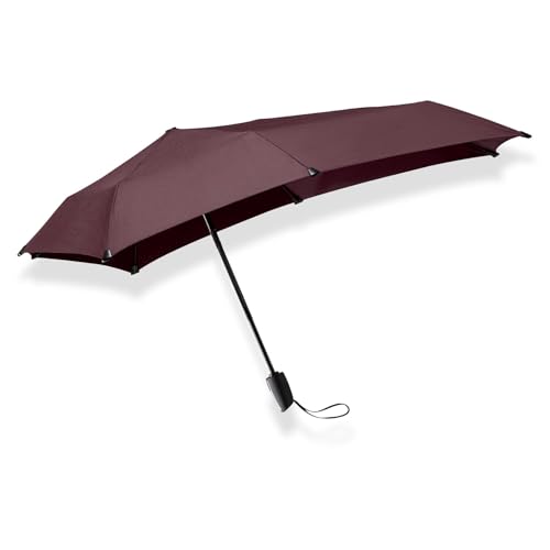 SENZ ° Mini Automatic Folding Storm Regenschirm Eggplant, Aubergine von Senz