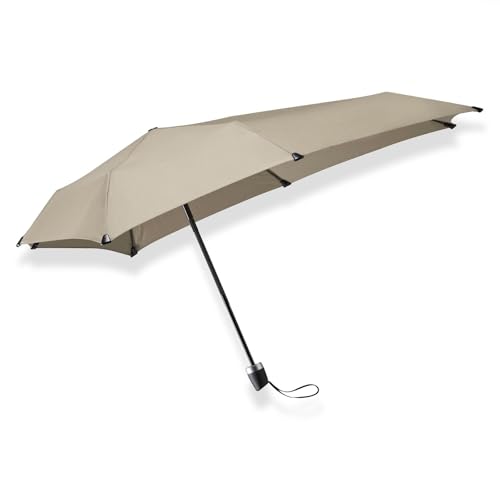 SENZ ° Mini faltbarer Storm Regenschirm Braun Reis, Brauner Reis SENZ ° Mini faltbarer Storm Regenschirm Braun Reis, Brauner Reis von Senz