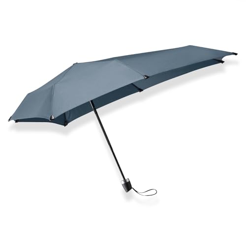 SENZ ° Mini faltbarer Storm Regenschirm, elementar, blau, Elemental Blue SENZ ° Mini faltbarer Storm Regenschirm, elementar, blau, Elemental Blue von Senz