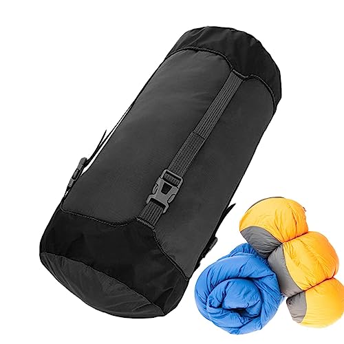 Kompressionsschlafsack - Leichtes Design, aufblasbare Matratze, reißfeste wasserdichte Tasche, Trockenrucksack Strandtasche Für Outdoor-Camping, Esc von SENZZ