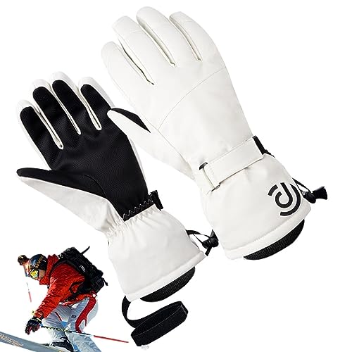 SENZZ Touchscreen Skihandschuhe, Wasserdichte Winterhandschuhe, Outdoor Schneehandschuhe Laufen Radfahren Handschuhe für kaltes Wetter für Damen und Herren von SENZZ