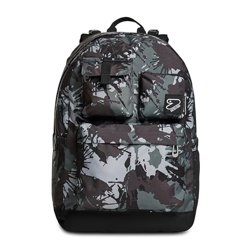 Seven Wende-Rucksack, aus nachhaltigem Stoff, Geräumige Schultasche für Teenager, Mädchen & Jungen, 2 Muster, für Schule, Sport&Freizeit, Doubleface; blau/schwarz, mit Kopfhörern, MIMETIC BROWN Seven Wende-Rucksack, aus nachhaltigem Stoff, Geräumige Schultasche für Teenager, Mädchen & Jungen, 2 Muster, für Schule, Sport&Freizeit, Doubleface; blau/schwarz, mit Kopfhörern, MIMETIC BROWN von Seven