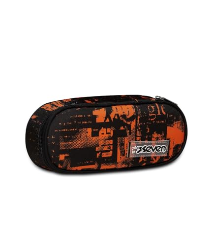 Seven Stifthalter Schule Round Plus mit elastischen Stifthalter - FREETHINK - Boy - Orange, Orange, Taglia Unica, Casual Seven Stifthalter Schule Round Plus mit elastischen Stifthalter - FREETHINK - Boy - Orange, Orange, Taglia Unica, Casual von Seven