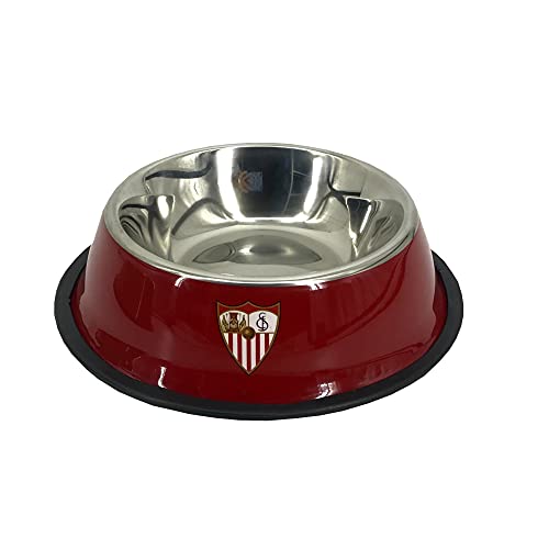 Sevilla Fußball Club, Futternapf und Tränke für Hunde, Maße 22 cm, offizielles Produkt Sevilla Fußball Club, Rot (CyP Brands) Sevilla Fußball Club, Futternapf und Tränke für Hunde, Maße 22 cm, offizielles Produkt Sevilla Fußball Club, Rot (CyP Brands) von CYPBRANDS
