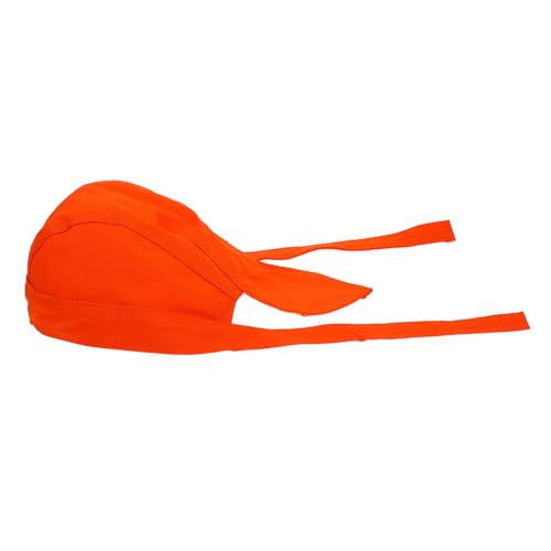 SEWOART Optimaler Schutz für Harvester Mesh Hard Liner Skull Cap Schweißer Do Rag Kühlkappe zum Schleifen Orange Einheitsgröße von SEWOART