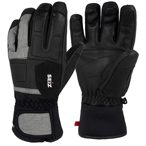 SEiZ Unisex Erwachsene Handschuhe Mellow Schwarz 7,5 SEiZ Unisex Erwachsene Handschuhe Mellow Schwarz 7,5 von SEiZ