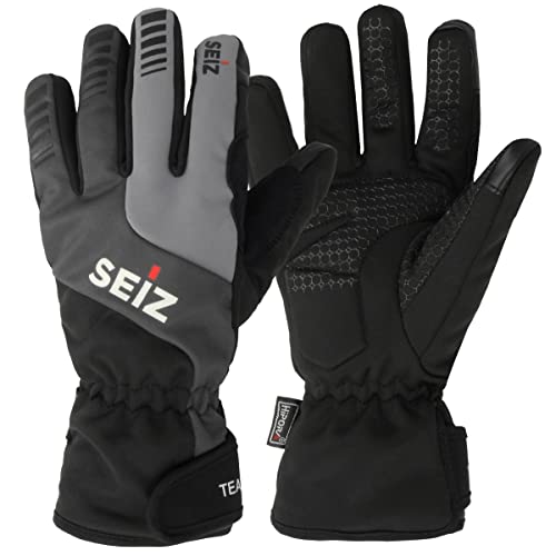 SEiZ Unisex – Erwachsene Team Handschuhe, Schwarz, 8 SEiZ Unisex – Erwachsene Team Handschuhe, Schwarz, 8 von SEiZ
