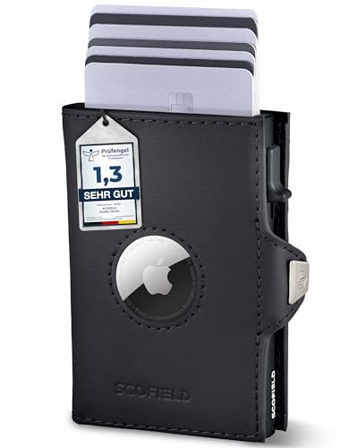 SF SCOFIELD Duality Airtag Wallet mit Münzfach I Geldbeutel für 8-10 Karten I Geldbörse Herren mit RFID Schutz I Slim Wallet I Smart Wallet I Kartenetui mit Air Tag Fach I Portemonnaie SF SCOFIELD Duality Airtag Wallet mit Münzfach I Geldbeutel für 8-10 Karten I Geldbörse Herren mit RFID Schutz I Slim Wallet I Smart Wallet I Kartenetui mit Air Tag Fach I Portemonnaie von SF SCOFIELD
