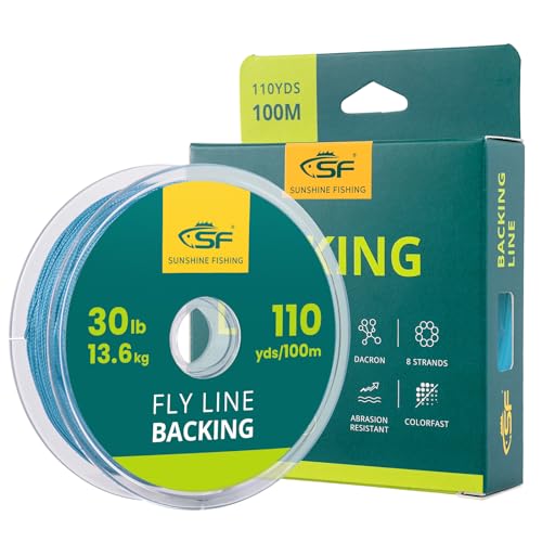 SF Geflochtene Angelschnur zum Fliegenfischen Forellenschnur 30LB 100m/108yds Blau SF Geflochtene Angelschnur zum Fliegenfischen Forellenschnur 30LB 100m/108yds Blau von SF