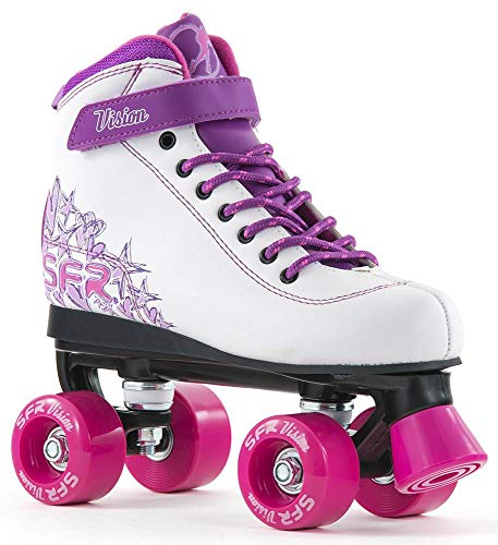 SFR Vision II Quad Skates, Weiß / Rosa - 34 von SFR