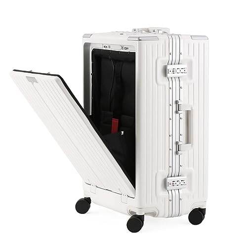 SFTBFGG Gepäckkoffer Handgepäck Koffer mit Rollen Gepäck mit USB-Ladeanschluss TSA-Zollschloss Lichtkoffer Aufgegebenes Gepäck von SFTBFGG