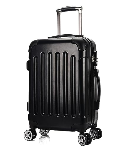 SFTBFGG Handgepäck 20-Zoll-Hartschalenkoffer, Geschäftsreisegepäck, tragbare Koffer mit Rollen, Reisetasche mit Doppelreißverschluss von SFTBFGG