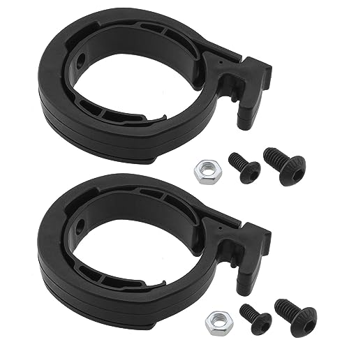 SG Store 2 Stück Roller Klapp Sicherungsring Kompatibel mit Ninebot Max G30 Elektroroller Vorderrohr Vorbau Schutzring Ersatzteile ABS Schwarz SG Store 2 Stück Roller Klapp Sicherungsring Kompatibel mit Ninebot Max G30 Elektroroller Vorderrohr Vorbau Schutzring Ersatzteile ABS Schwarz von SG Store