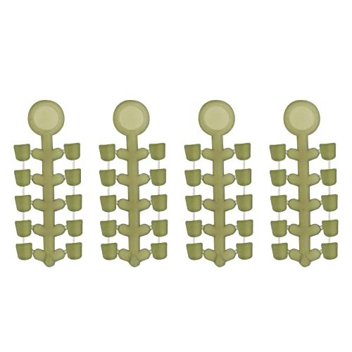 SG Store 40 Stück Karpfen Angelhaken Perlen Silikon Angelköder Stop Perlen Angelhaken Stopper Terminal Tackle Zubehör 2x1,5mm Hellgrün SG Store 40 Stück Karpfen Angelhaken Perlen Silikon Angelköder Stop Perlen Angelhaken Stopper Terminal Tackle Zubehör 2x1,5mm Hellgrün von SG Store